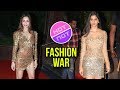 Malaika Arora VS Suhana Khan HOT GOLD Look Fashion War Gauri Khan Halloween Party