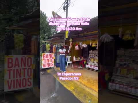 Así Amaneció La Paila Valle Este 25 de diciembre Carlos Videos De La Paila Zarzal Valle