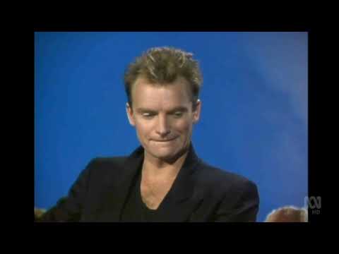 Countdown (Australia)- Molly Meldrum Interviews Sting- June 23, 1985- Part 1
