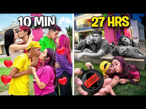 O ÚLTIMO A PARAR DE BEIJAR, VENCE ! *Duramos mais de 24 horas