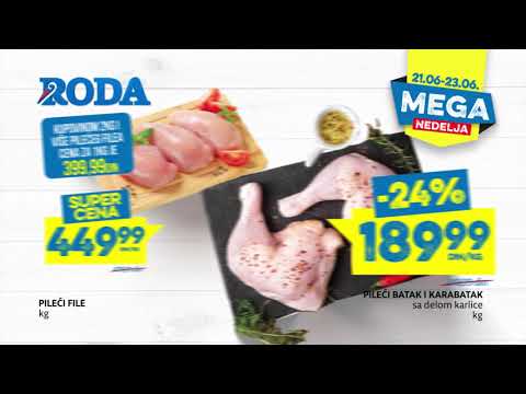 Roda | Mega nedelja 21.06 - 23.06.2019.