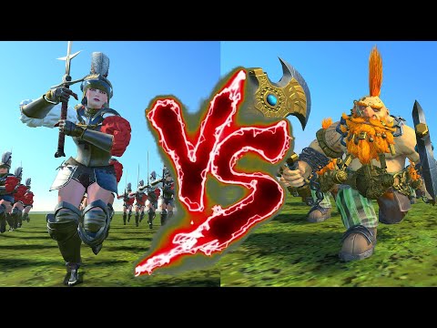 Greatswords VS Doomseekers. Total War Warhammer 3