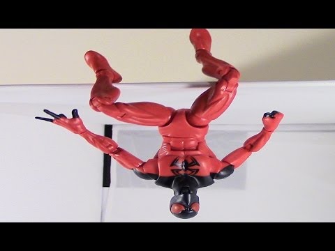 Marvel Legends Scarlet Spider review (Rocket Raccoon Series) action figure
