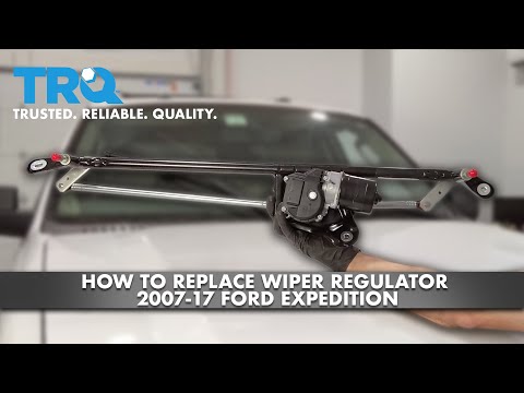 How To Replace Wiper Regulator 2007-17 Ford Expedition