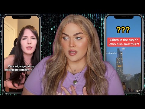 20 Glitch in the Matrix TikToks that BROKE Our Reality... The Scary Side of TikTok