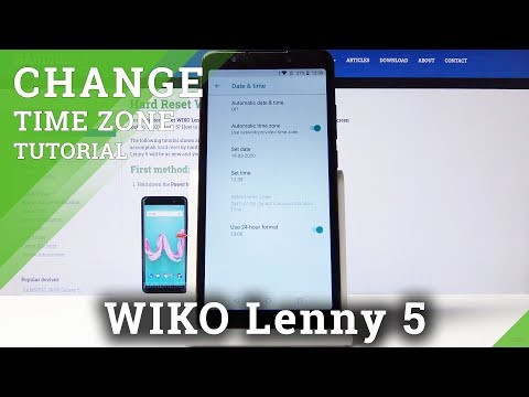 How to Set Date and Time on WIKO Lenny 5