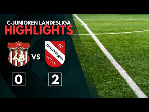 C-Junioren Landesliga 2 | 9. Spieltag 25/26 | FV Lörrach-Brombach vs. SG Bergalingen/Wehr