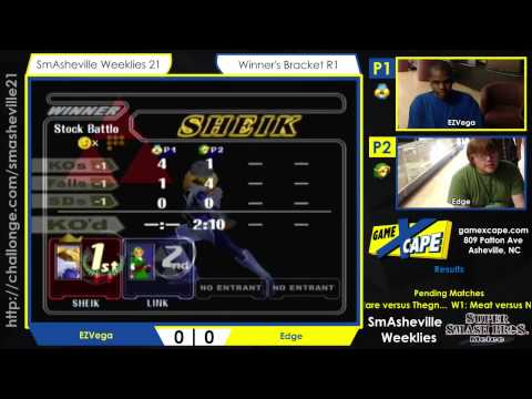 SW21 Winners' R1 - EZVega (Sheik) vs Edge (Link)