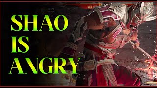 Shao is Angry with little flying girls - 【Mortal Kombat 1 Khaos Reigns】#mk1 #mortalkombat1