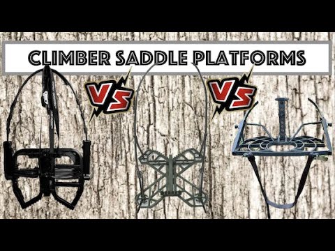 Climber Saddle Platforms: Panther Quick Climb VS. Broadside Mark II VS. Osprey Lean Ascent Assault