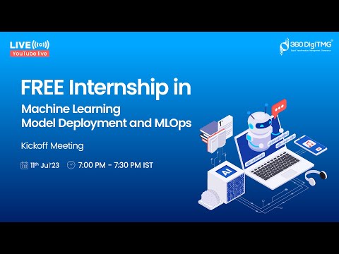 Machine Learning Model Deployment and MLOps Internship | Batch 2 | 360DigiTMG