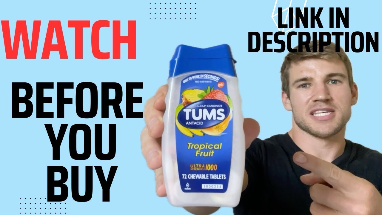 Honest Review of Tums Ultra 1000 Maximum Strength Tropical Fruit
