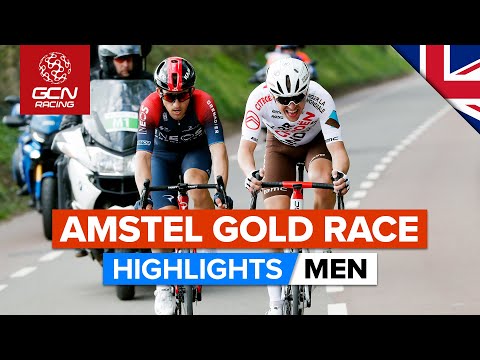 The Closest Finish... Since Last Year! | Amstel Gold Race 2022 Men's Highlights