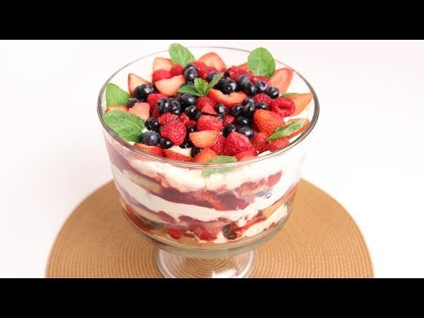 Berry Trifle Recipe - Laura Vitale - Laura in the Kitchen Episode 762