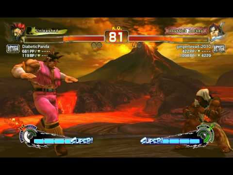 Ultra Street Fighter IV battle: Akuma vs T. Hawk