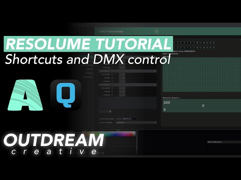 Control Resolume Arena with your lighting desk! | Resolume Shortcuts & DMX Explained +MagicQ Example