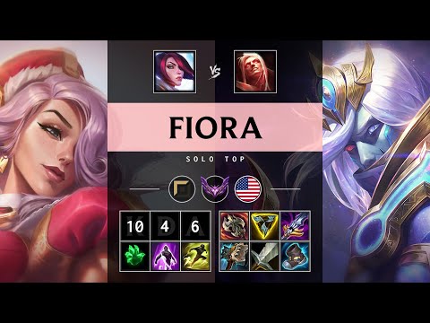 Fiora Top vs Vladimir: Dominating - NA Master Patch 25.S1.2