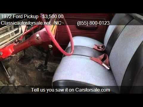 Thumbnail for 1972 Ford Pickup  for sale in Nationwide, NC 27603 at Classi #VNclassics by Car