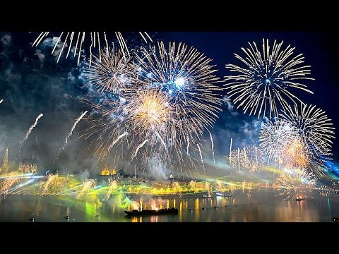 Video Thumbnail: Hungary stages Europe’s largest fireworks display for national holiday