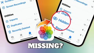 Fix Hide Option Not Showing/Missing From Photos App on iPhone | Get Back Hide Photos Option