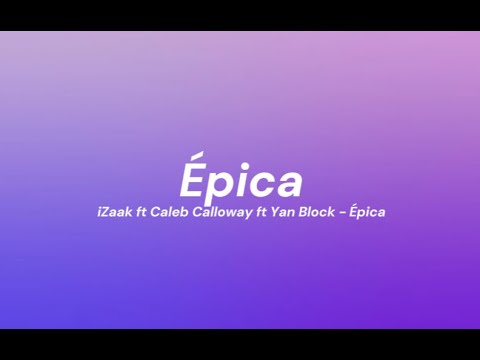 Caleb Calloway, iZaak, Yan Block - Epica (Video lirycs) / Jxstin.10X