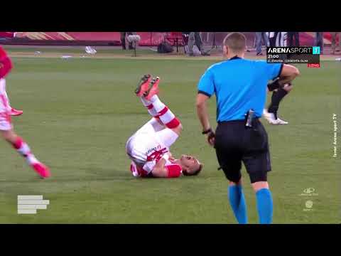 Crvena zvezda - Partizan | Suma dobio žuti karton | Superliga Srbije 2020
