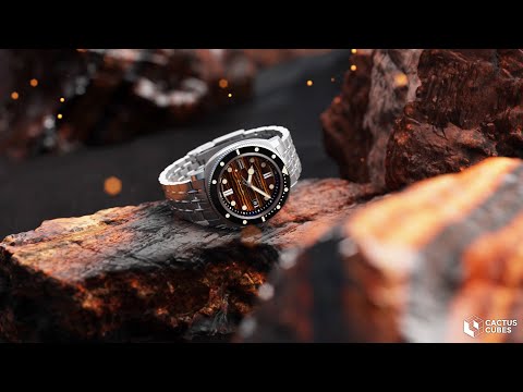 Spinnaker Hull Commander Automatic - Tiger Eye | 3D Animated Promo