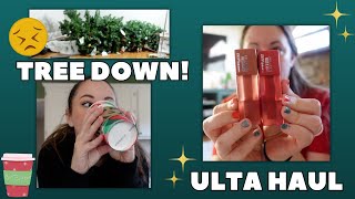 Our Christmas Tree Fell | Vlog