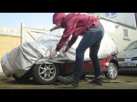 First Time Using My Outdoor Car Cover For My Austin Mini 30