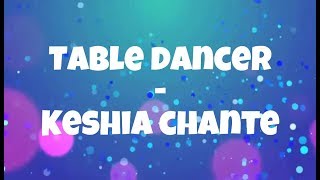 Table dancer - Keshia Chante (lyrics)