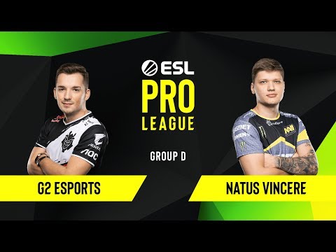 CS:GO - G2 Esports vs. Natus Vincere [Dust2] Map 3 - Group D - ESL EU Pro League Season 10
