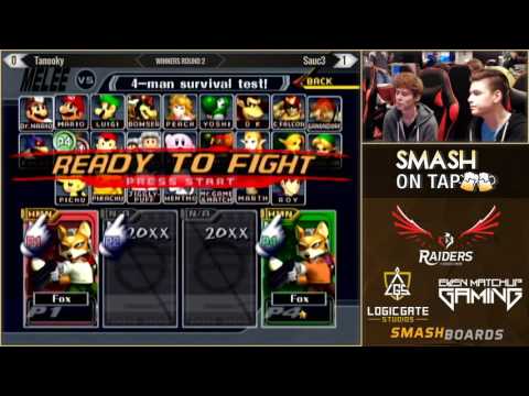 SOT #71 - Tanooky (Fox) vs Sauc3 (Fox) - SSBM WR2