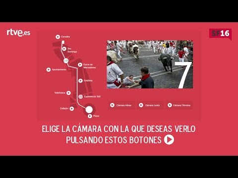 San Fermín 2016. ¿Qué es eso de los sanfermines en RTVE.es?
