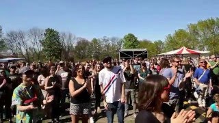 Bevrijdingsdag 2016 met Zitakula in het Westerpark.