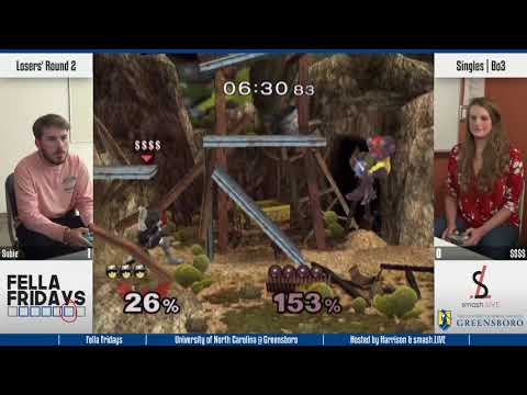 Fella Fridays 5 L2 - Subie (Samus) vs $$$$ (Pikachu/Captain Falcon)