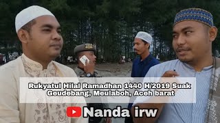 preview picture of video 'Rukyatul Hilal Ramadhan 1440 H/2019 Suak Geudebang, Meulaboh, Aceh'