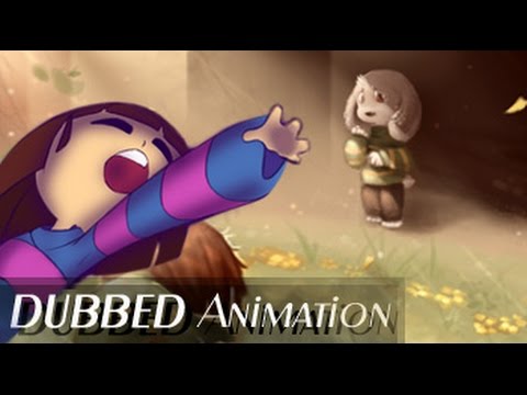Save him -  OFFICIAL DUBBED ANIMATION (Undertale) Asriel and Frisk