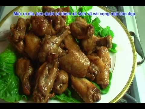 Day Nau An Vietnamese Food - How to Make Ginger Chicken Wings - Canh Ga Ram Gung