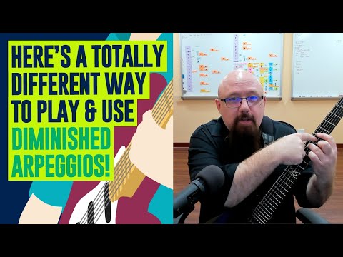 Common Tone Diminished 7th Arpeggios On Guitar