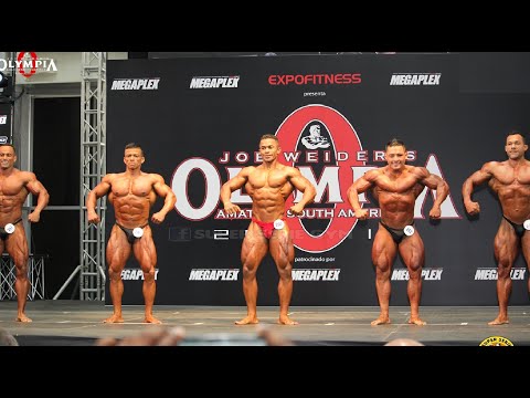 FISICO CULTURISMO SENIOR 75 k. (SEMIFINALES) – Mr. OLYMPIA SUDAMERICA 2017