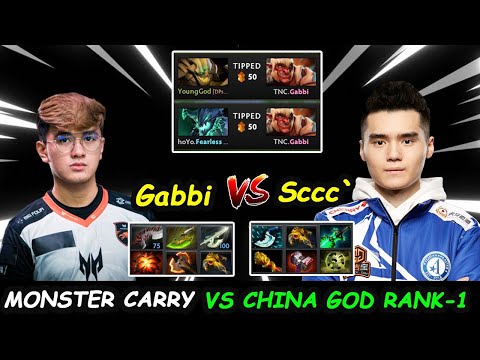 TNC Gabbi [Troll Warlord] 11K MMR Monster Carry vs Sccc [Ursa] Rank1 China Dota 2 pro Gameplay