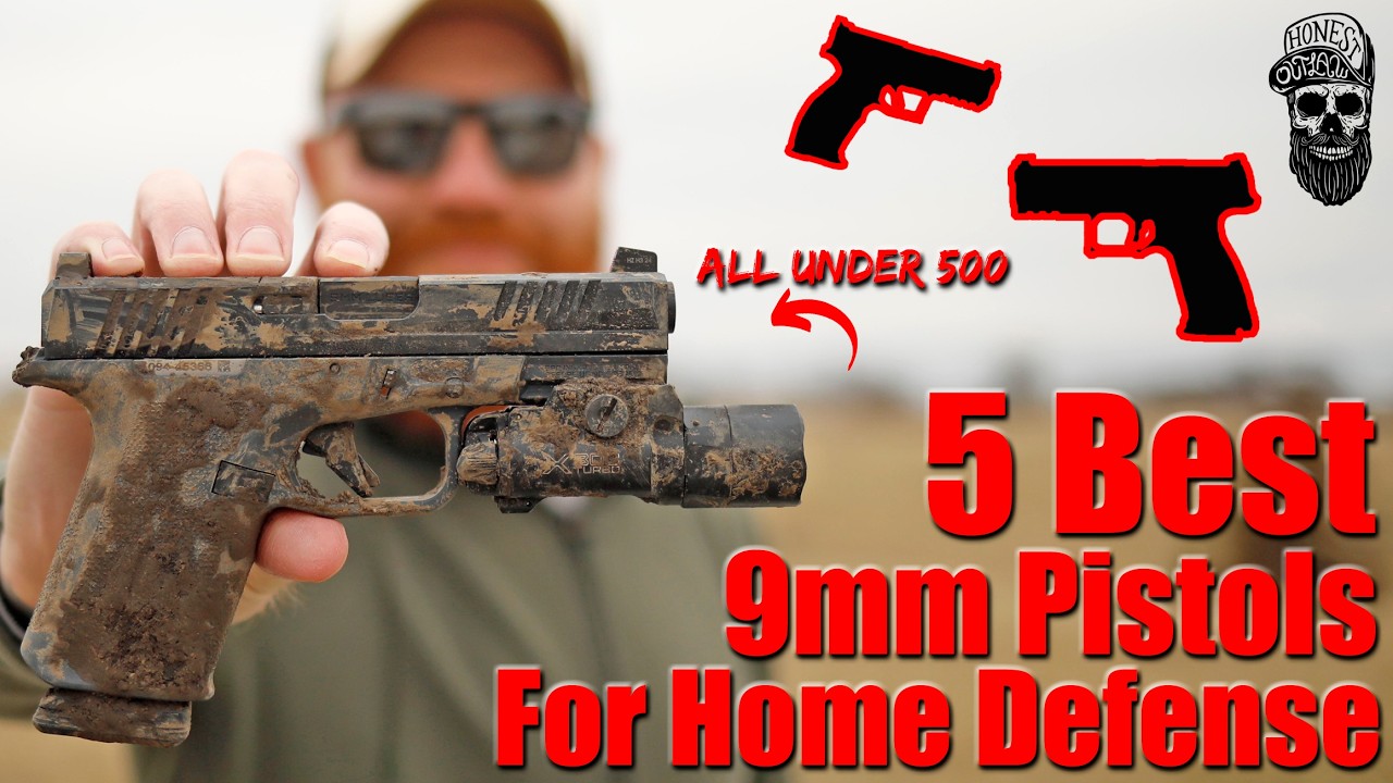 5 Best 9mm Home Defense Pistols Under $500