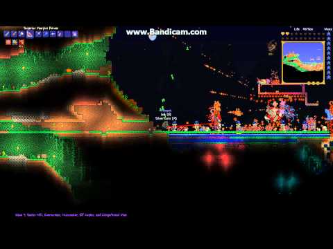 Terraria - FrostMoon First Solo Attempt (Warrior)