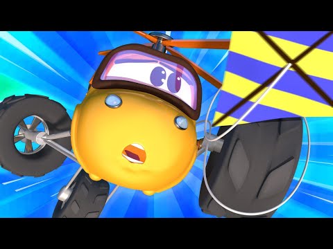 Orasul Monstrilor - Urmarind-o pe Mia - Orasul Masinilor | Desene pentru copii