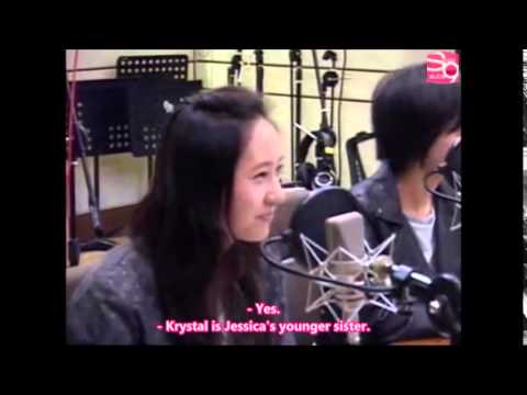 Taeyeon calls Krystal "Soojung"