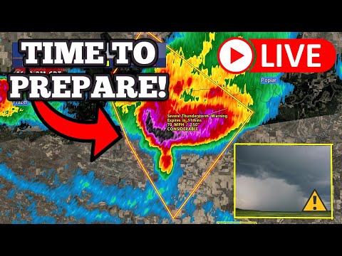 🔴LIVE - Tornado On The Ground in Florida - Live Severe Weather Coverage