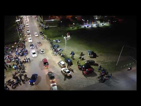 Caravana pase a 8vos argetnina Coronel Du Graty, Chaco, Argentina.