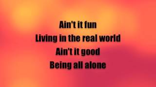 Ain&#39;t it fun (Paramore) lyrics