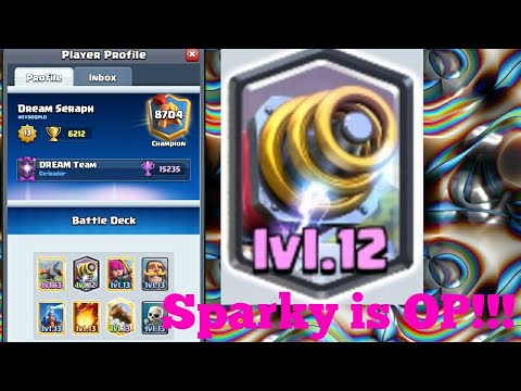 Addicted to using this crazy x-bow sparky deck! - Clash Royale