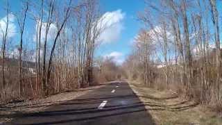 preview picture of video 'Moundsville to Glen Dale, WV Bicycle Trail'